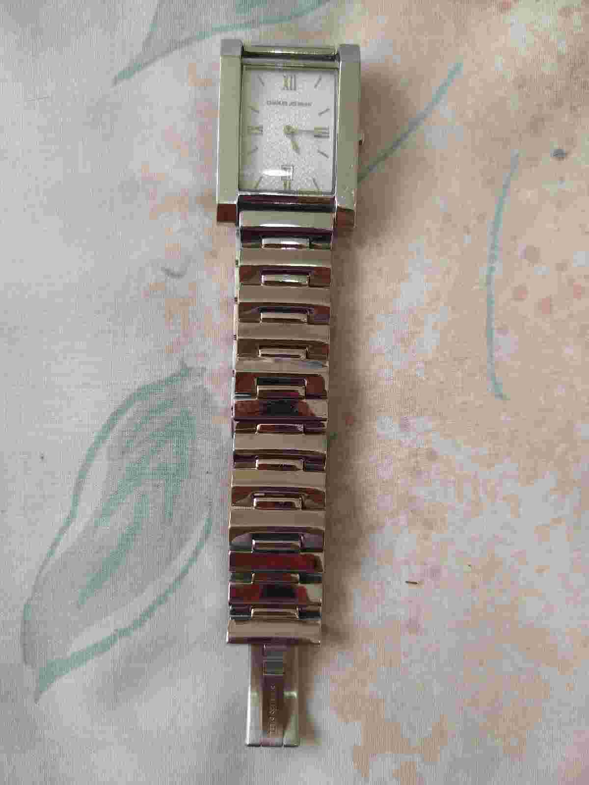 Ladies CHARLES JOURDAN Classic All Steel Bracelet Swiss Watch, Quartz, 732.0384