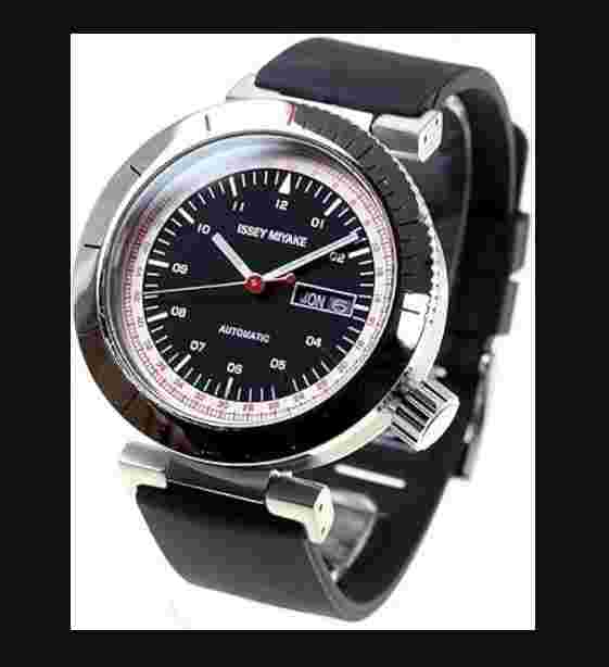 ISSEY MIYAKE W Satoshi Wada Men's Wristwatch NYAE002 AUTOMATIC WINDING Rare