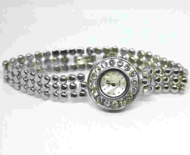 NEW FIGARO COUTURE WATCH CRYSTALS MPDIAL 25MM LADIES QUARTZ