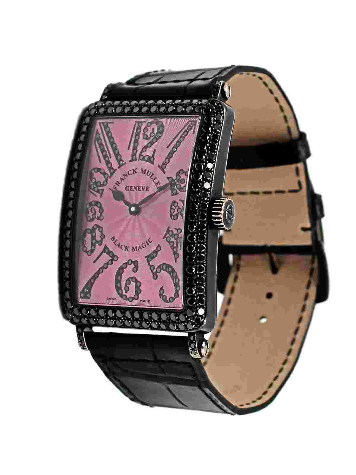Frank Muller Black Magic 18k Blackened WG & Black Diamond Wristwatch Ltd 24/400