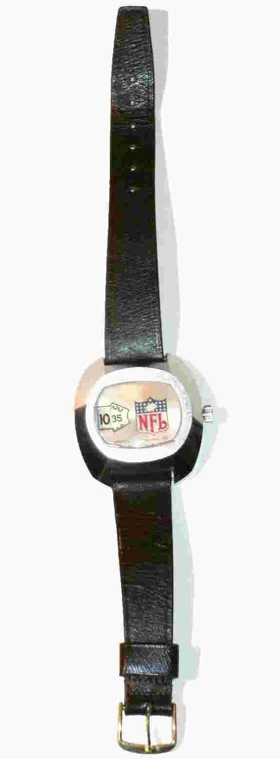 Vintage Watch NFL 1970's Lafayette