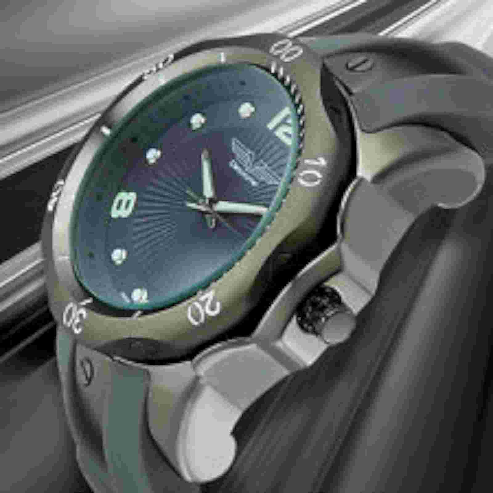 NEW DEPORTE 9849-GRY TORETTA COLLECTION Grey BAND DIAL W/ SILVER BEZEL watch