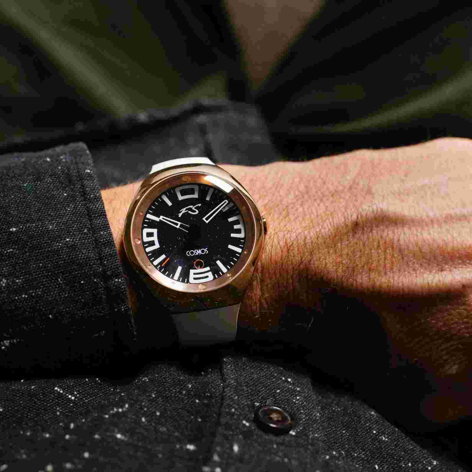 Szanto Icon Frank Stephenson Cosmos Rose Gold Watch -