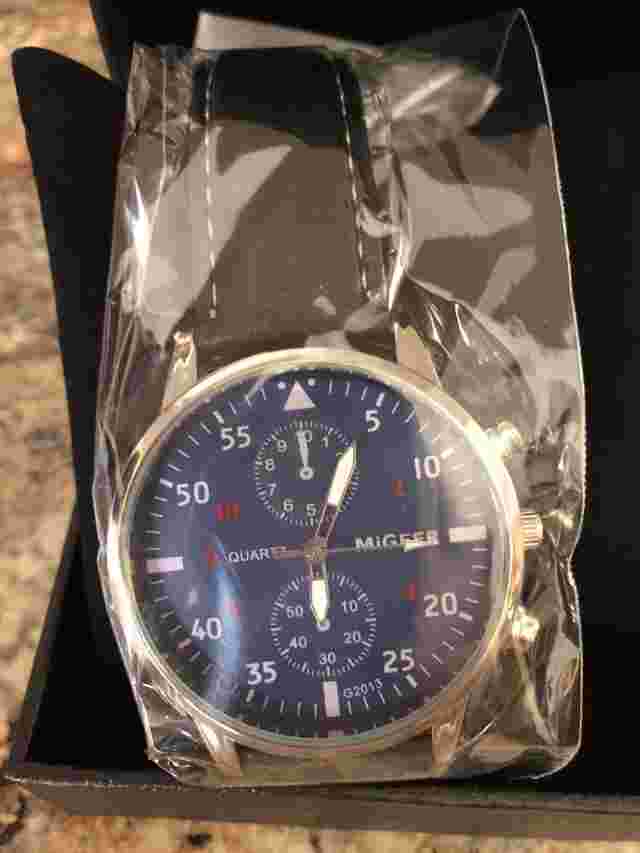 G2013 Quartz Migeer Wrist Watch in Original (blue)