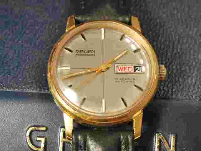 Vintage 1960s GRUEN 731CD Precision 17J Automatic Men's Watch