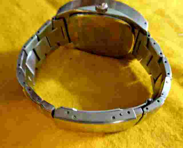 Men's   Picard & Cie wrist watch 917-274 Stainless Steel  blue face.