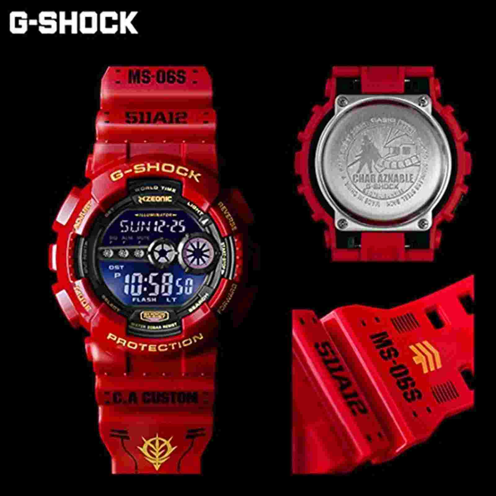 G-shock x Char Gundam Gshock limited 35th anniversarry BANDAI Japan NEW
