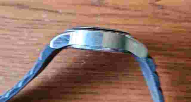 Vintage Mark Naimer Mens Watch Silver Tone Quartz Wristwatch, Untested, Parts?