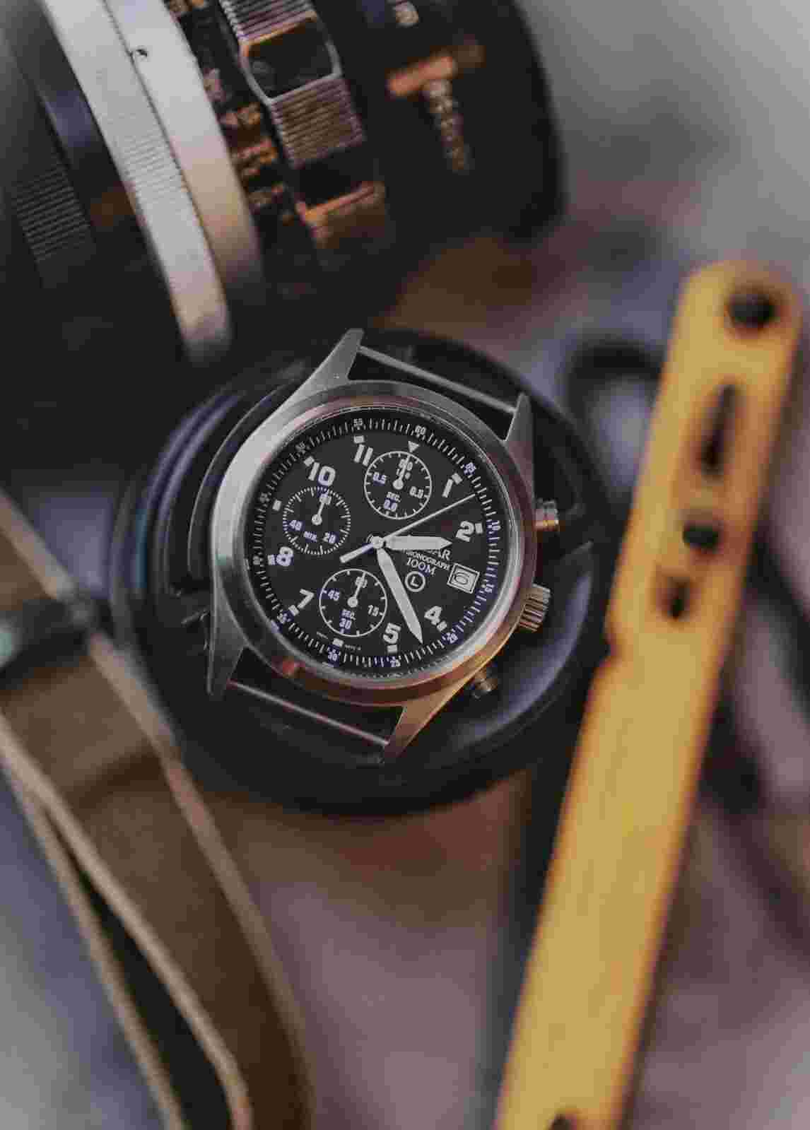 Excellent Pulsar 2008 Gen 1 RAF, British MoD issued chronograph Watch 100m