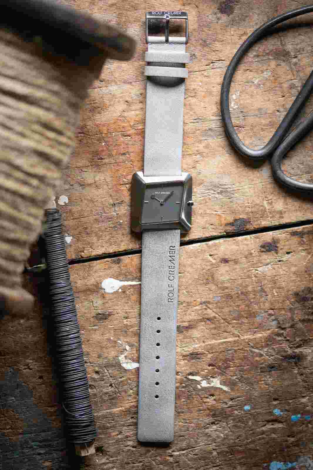 German designer Rolf Cremer model TWISTER wristwatch