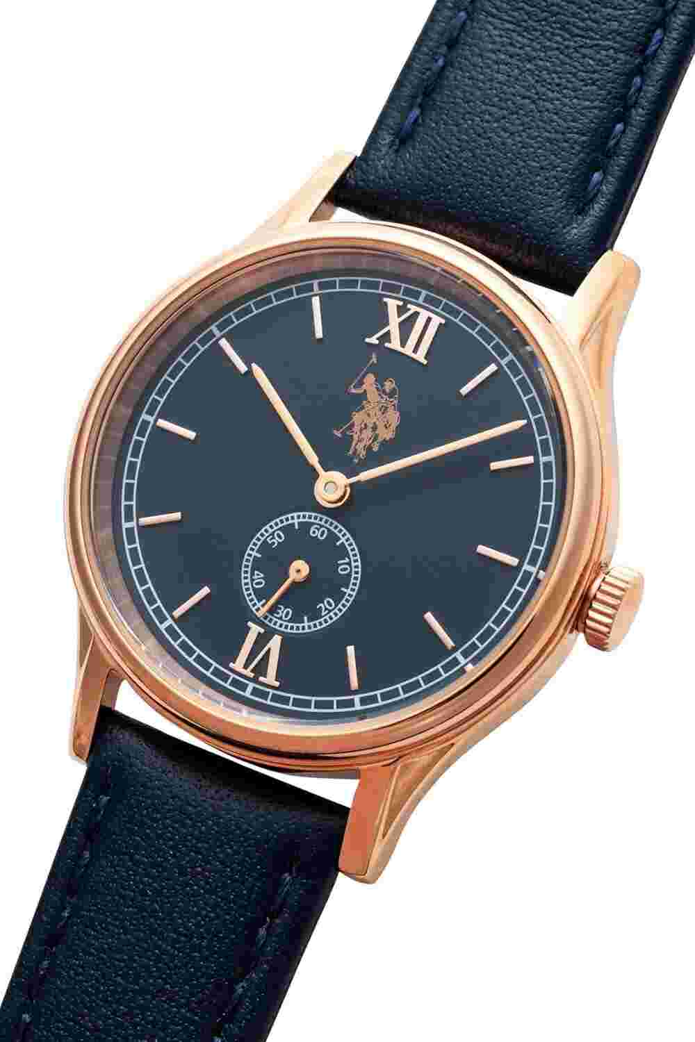 [US POLO ASSN.] Watch Classico US-14NVPG Women's Blue