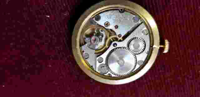 Jean Cardot 17 Jewels Mechanical Wind Up Vintage Men's Watch FOR PARTS/ REPAIR