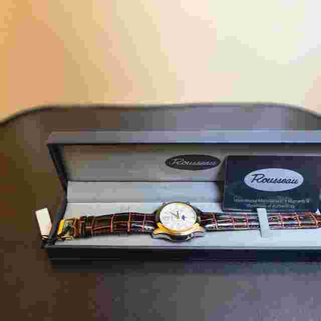 New Rousseau Men's Watch with Original Case and Band