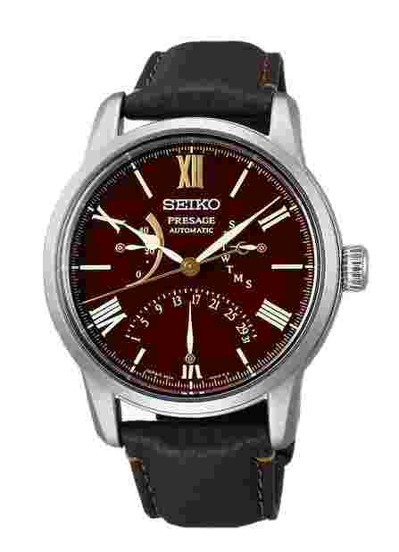Seiko Presage Craftsmanship Series Limited Edition Brown Dial Mens Watch SPB395