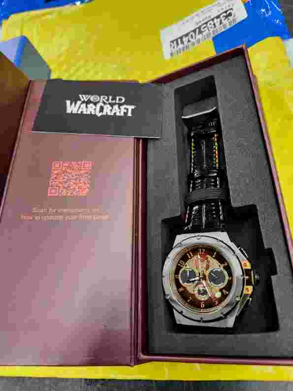 mstr watches worldcraft Fury of Deathwing Watch Rare