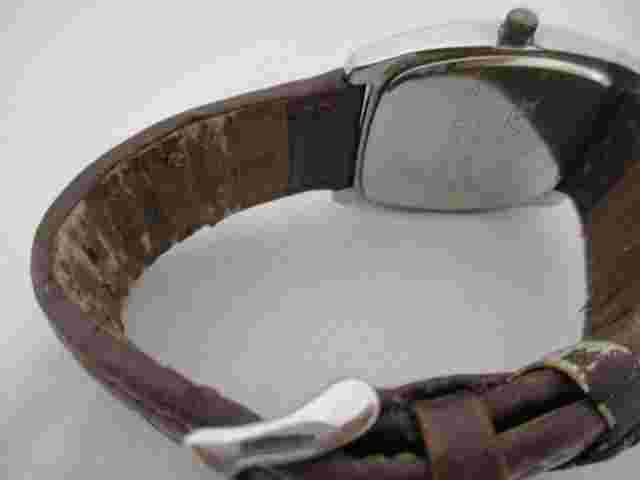 Enzo Men's Brown Buckle Band Analog Watch