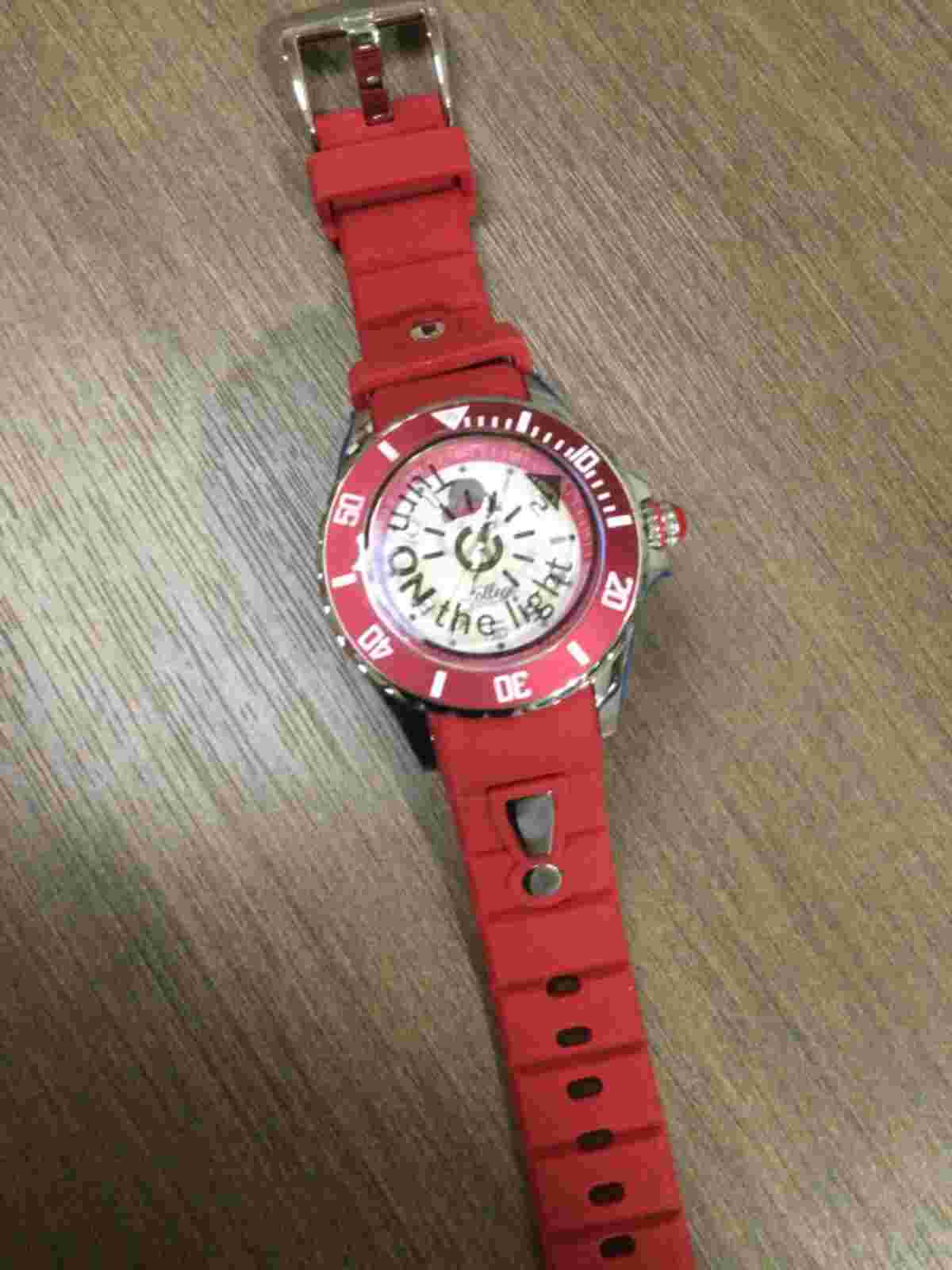 NEW college sport ladies authorized watch Cornell Big Red -retail $190