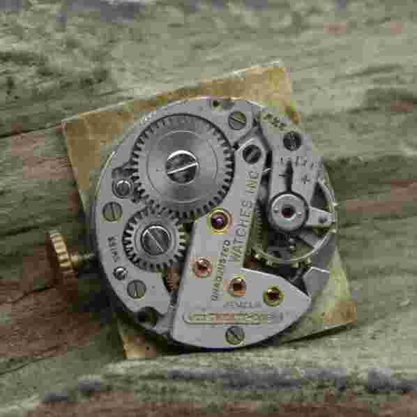 Mens Vintage Crosby ART DECO WRIST WATCH 22.5x31mm FOR REPAIR SWISS (Q3D)