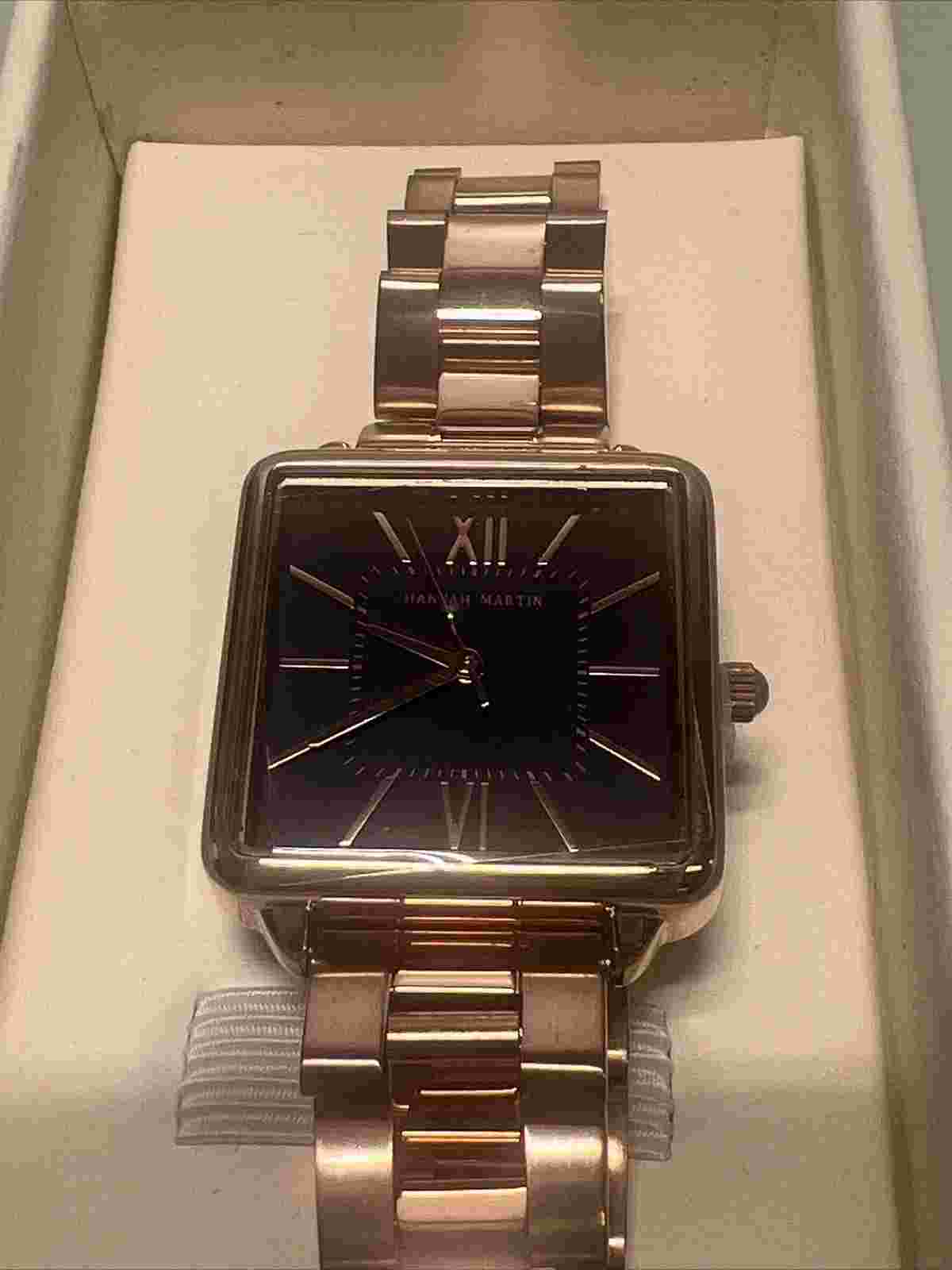 Hannah Martin Casual Watch Luxury Ladies Square Watch