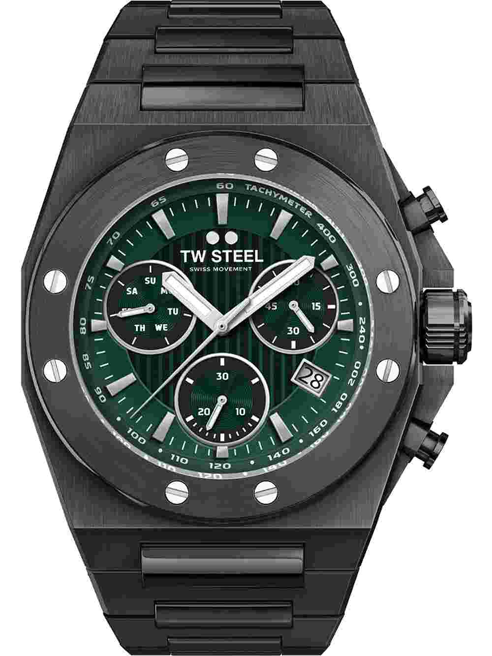 TW-Steel CE4081 CEO Tech Chronograph Mens Watch 45mm 10ATM