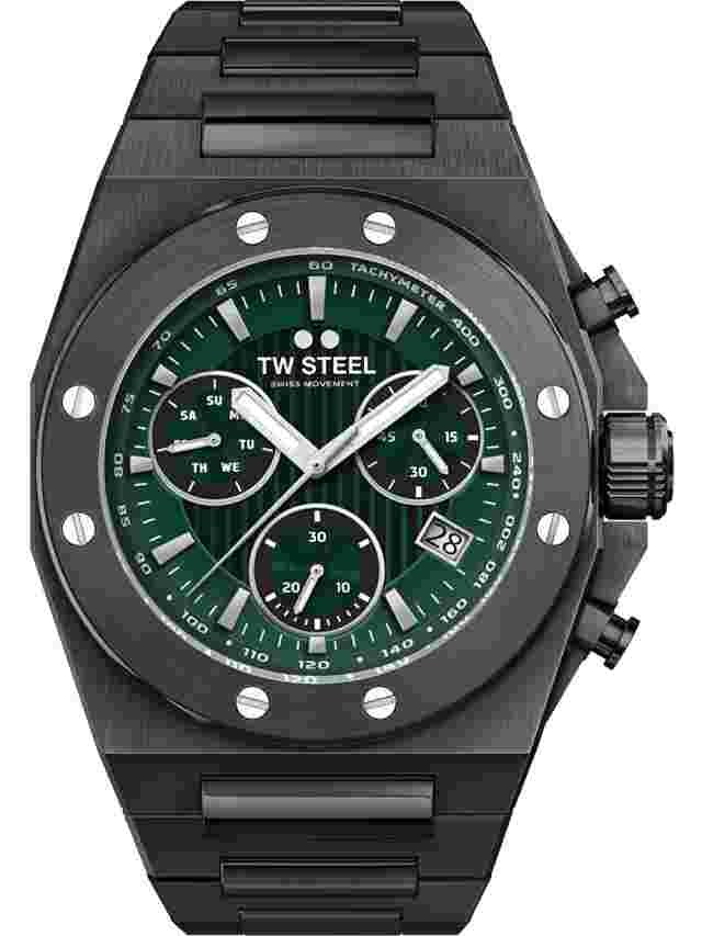 TW-Steel CE4081 CEO Tech Chronograph Mens Watch 45mm 10ATM