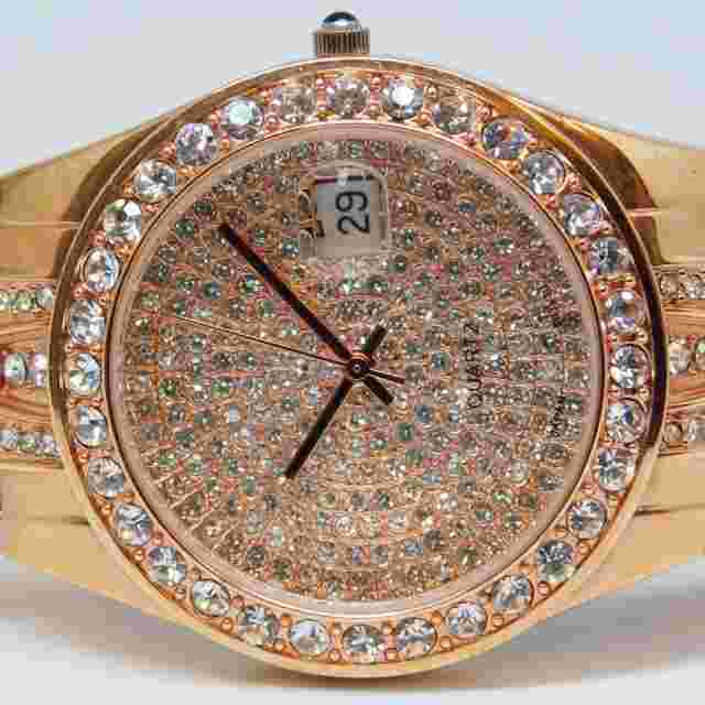 Xanadu Mineral Crystal Quartz Analog Unisex Watch Sz. 7 1/2" New Battery