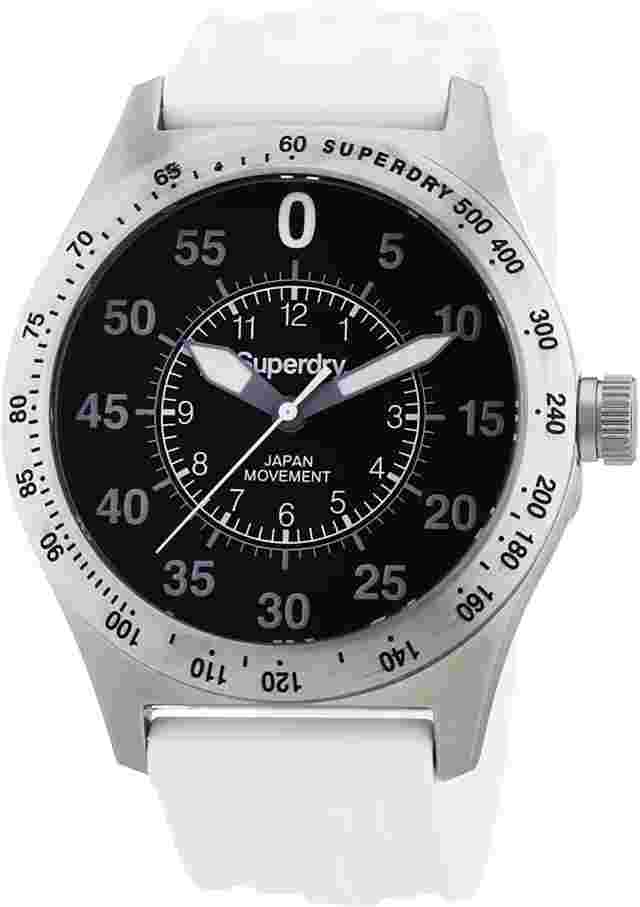 Superdry Compound Sport Silicone Strap Men's Watch SYG111W