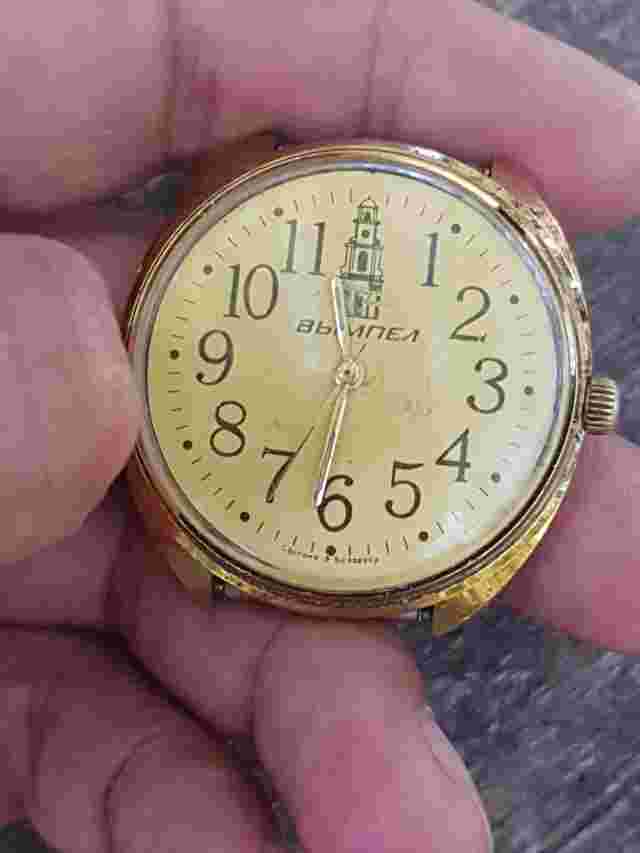 Mechanical Vimpel Vympel men's wristwatch Original Vintage
