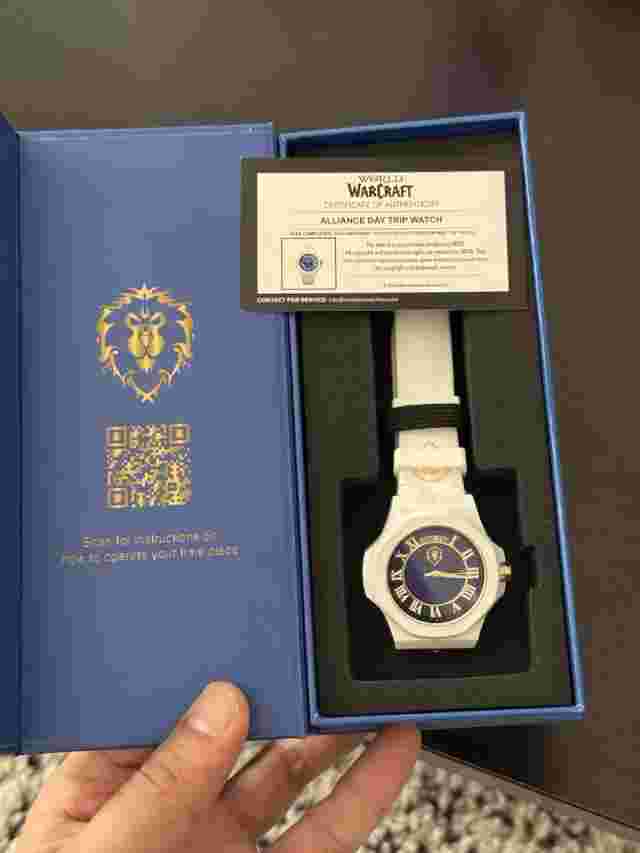 Meister For The Alliance WoW 20th anniversary watch. Limited Edition Of 100 Pcs.