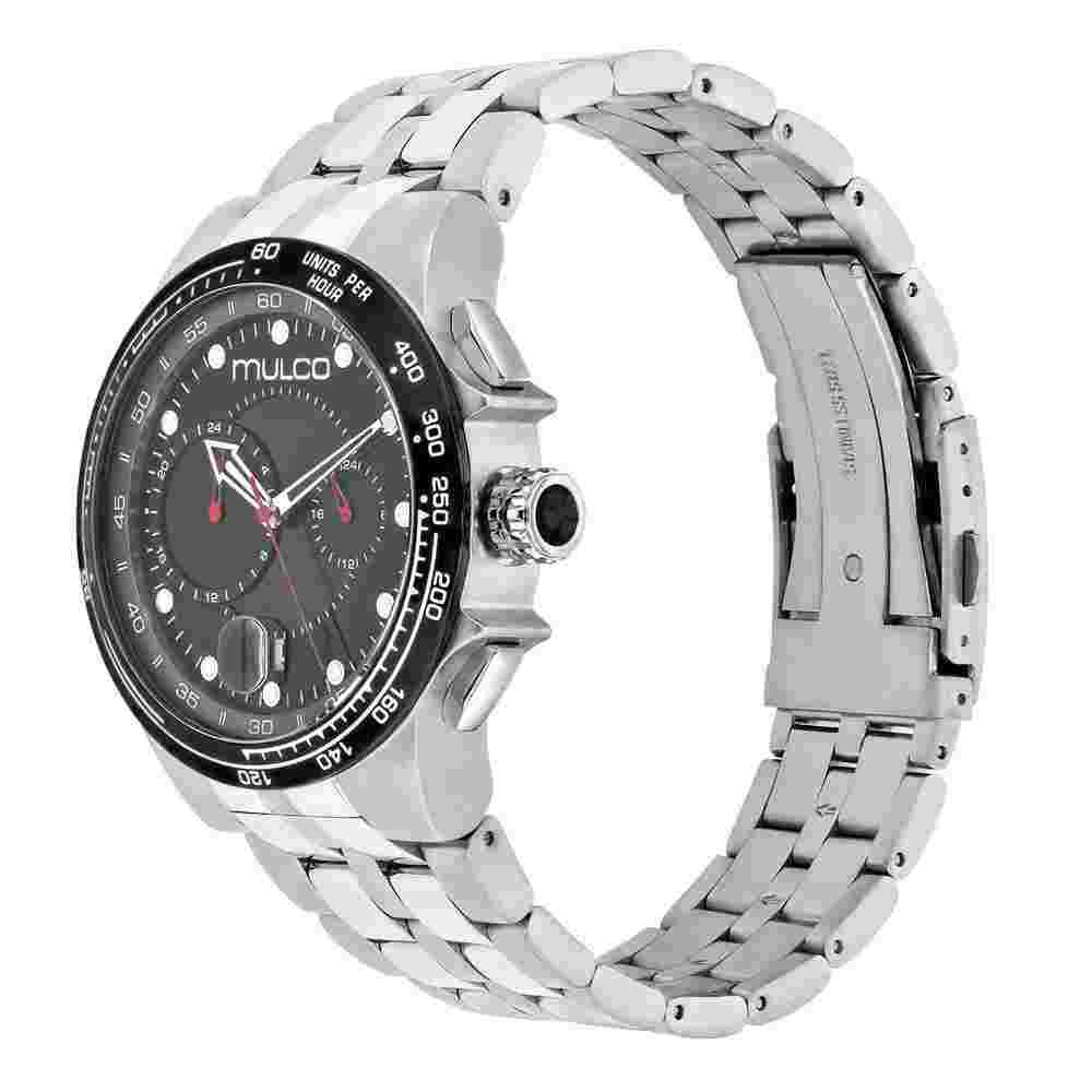 Mulco Lyon Swiss Made TMI Movement Men's Silver Metal Luxury Watches