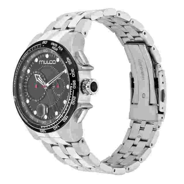 Mulco Lyon Swiss Made TMI Movement Men's Silver Metal Luxury Watches