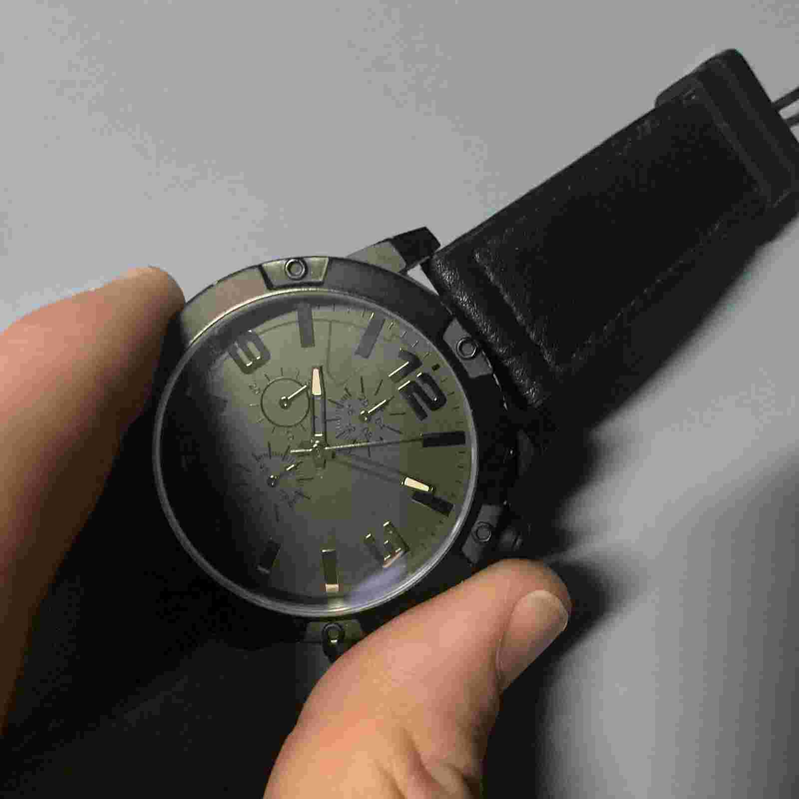 FMD FMDAL1132 Black Tone Quartz Analog Men's Watch New Battery