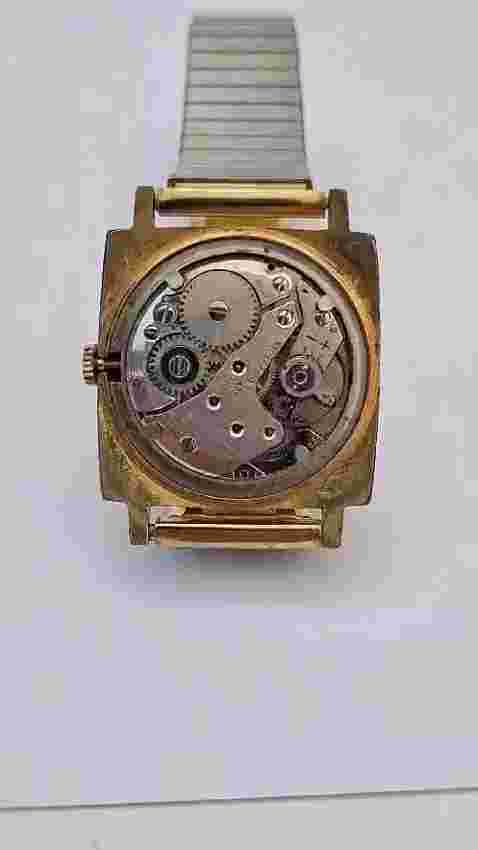 CAUNY SWISS MASTER VINTAGE WRISTWATCH MECHANICAL 17 JEWELS DIAL