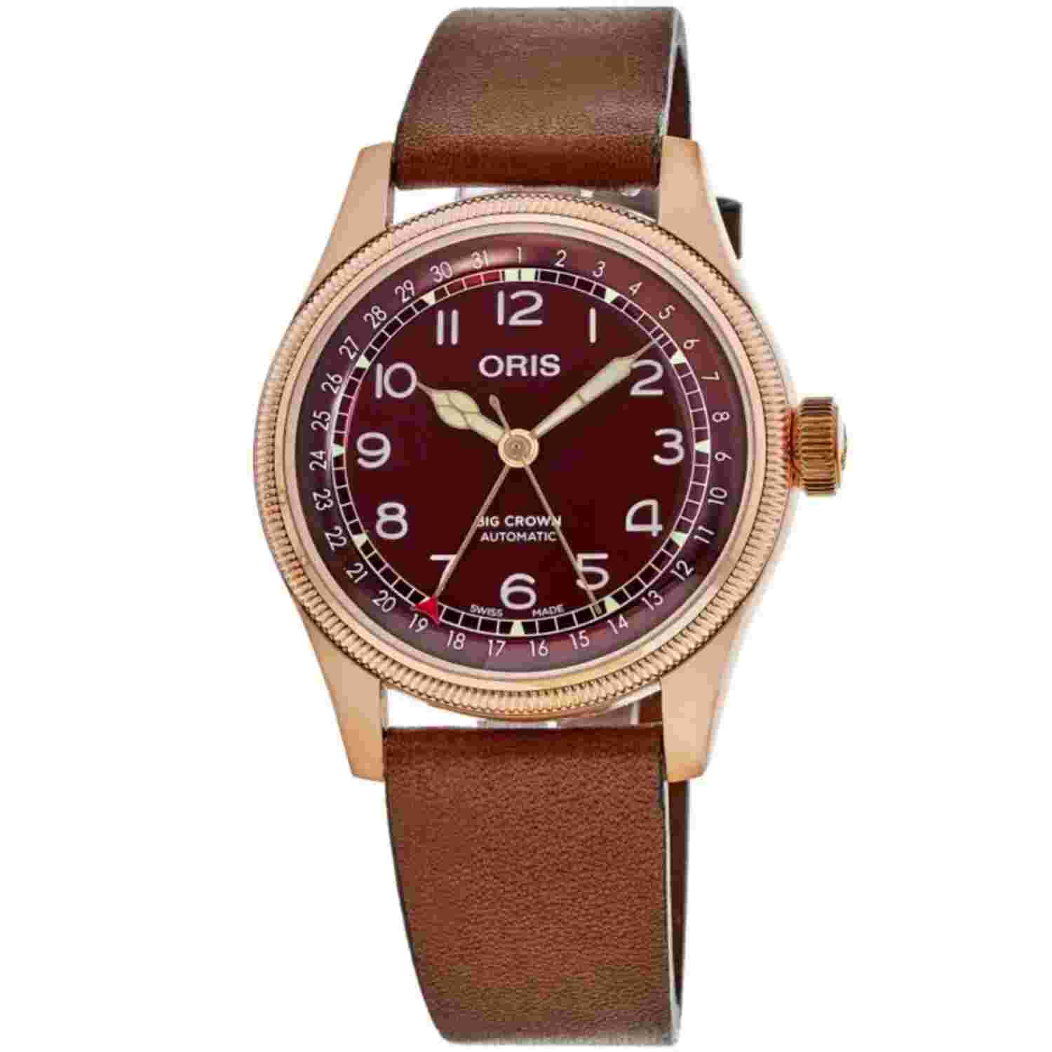 Oris Big Crown Pointer Date Red Men's Watch - 01 754 7741 3168-07 5 20 58BR