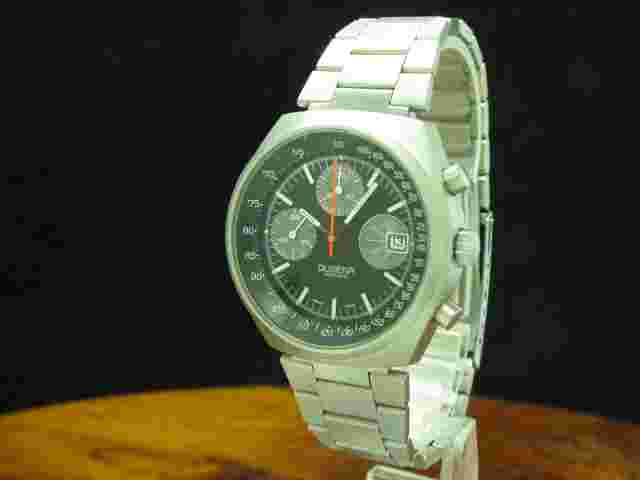 Dugena Monza Stainless Steel Hand Wound Men's Watch / Rag 25 Years / Caliber