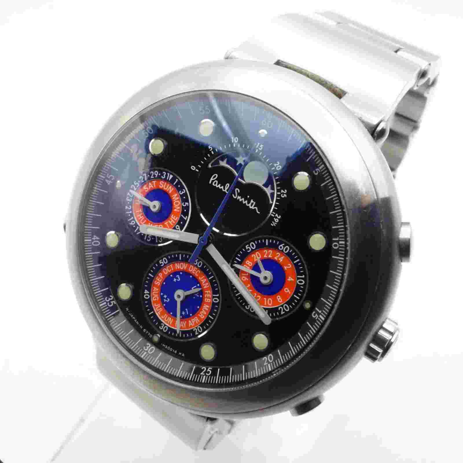 Paul Smith Grand Complication Quartz Wrist Watch Citizen