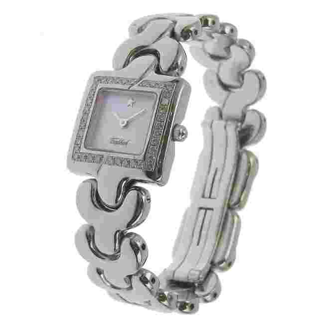 Wristwatch USED Women's Tabbah Bezel Diamond Stainless Steel Swiss made