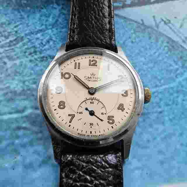 Smiths Deluxe A404 Aquatite Everest Range Hand-Winding Men's Wristwatch