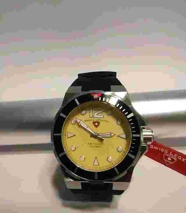 New Rare Swiss Legend Abyssos Swiss Made Automatic Men’s Diver Watch 1000 M Mens