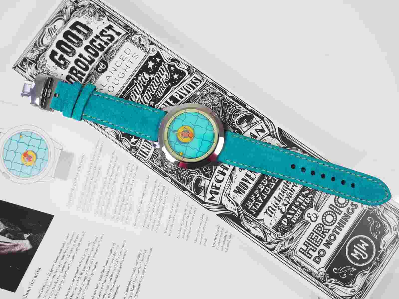 Mr Jones Watches A Perfectly Useless Afternoon XL Automatic Watch + extra strap