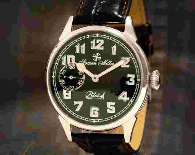 Military Air Force Watch for Pilots  Husband Gift Pilot watch Flieger Uhr Miller