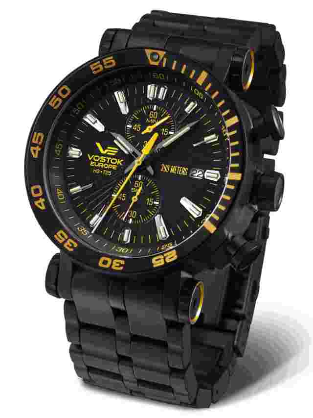 Vostok-Europe ENERGIA 2 Mens Chrono Watch VK61-575C589B