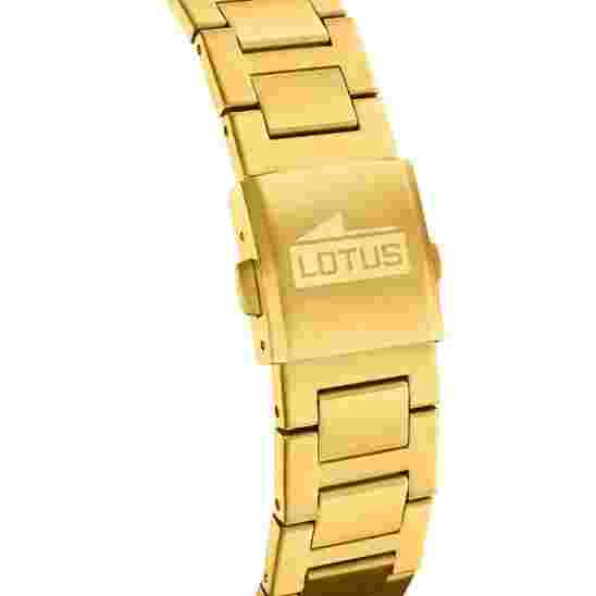 Lotus 188681 Mens Gold Stainless Steel Silver Analog Dial Chronograph Wristwatch
