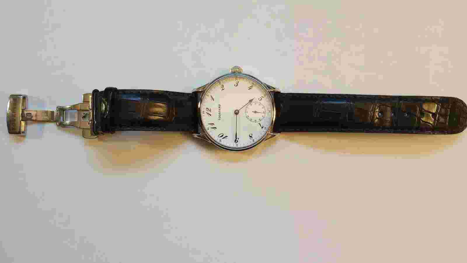 Classy Automatic Swiss watch by Tourneau (Bucherer), a Rolex subsidiary
