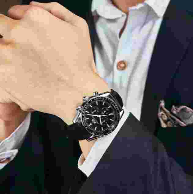 PAULAREIS Luxury Automatic Men's Watch Leather 30M Waterproof Luminous Diver NEW