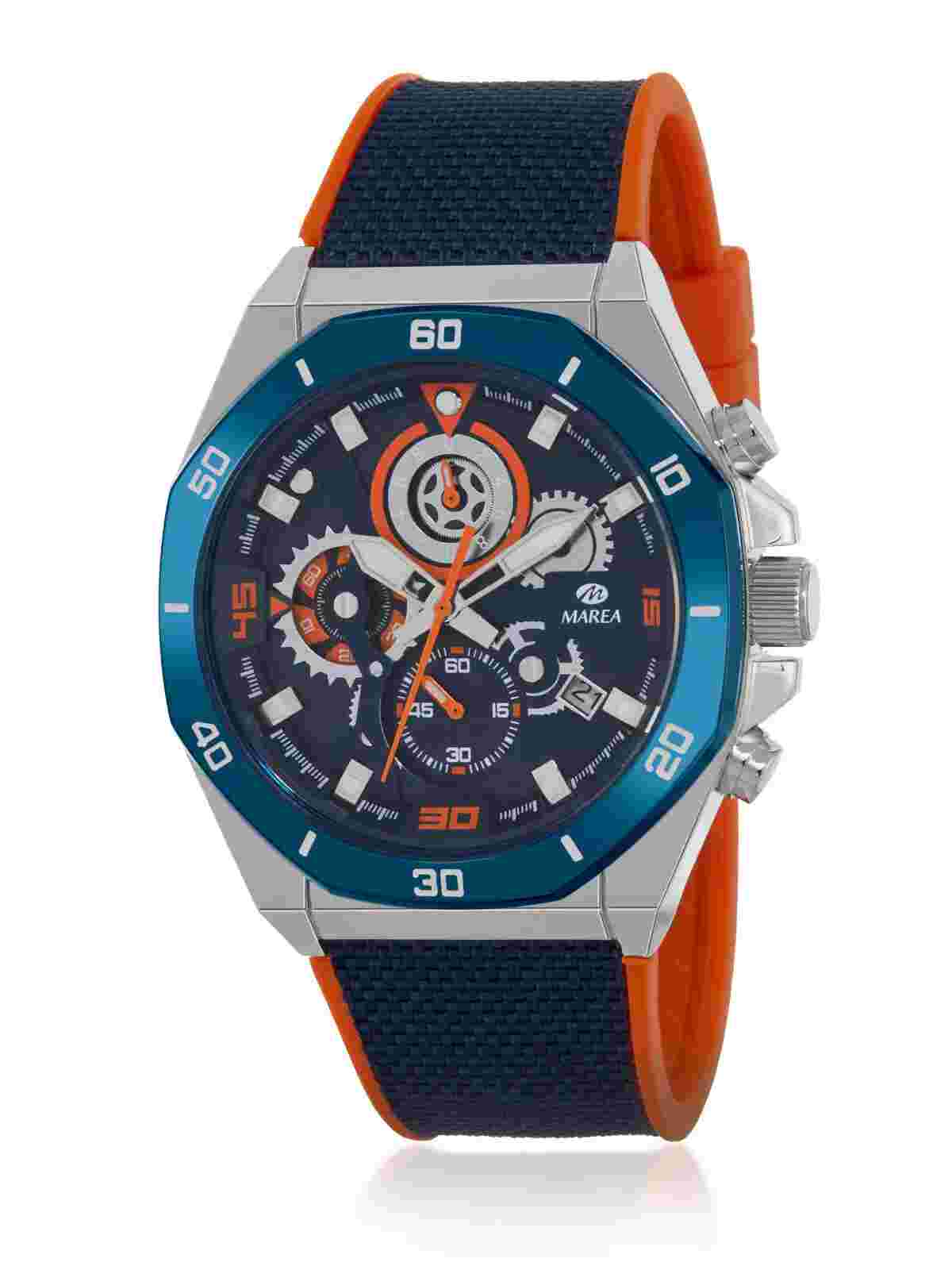 Watch Marea Men Steel and Rubber Legend B35359/3