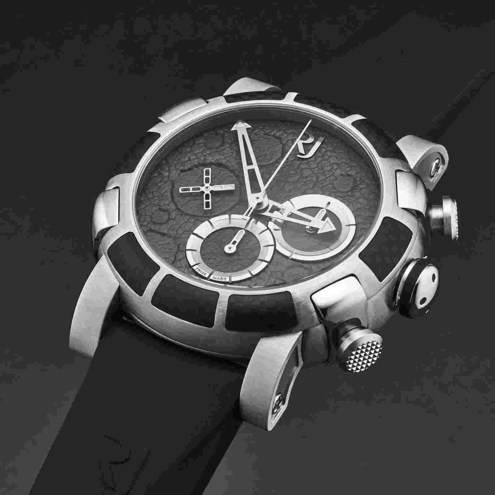 Romain Jerome Men's 'Moon Dust-DNA' Chronograph Automatic Watch RJMDCH.401.10
