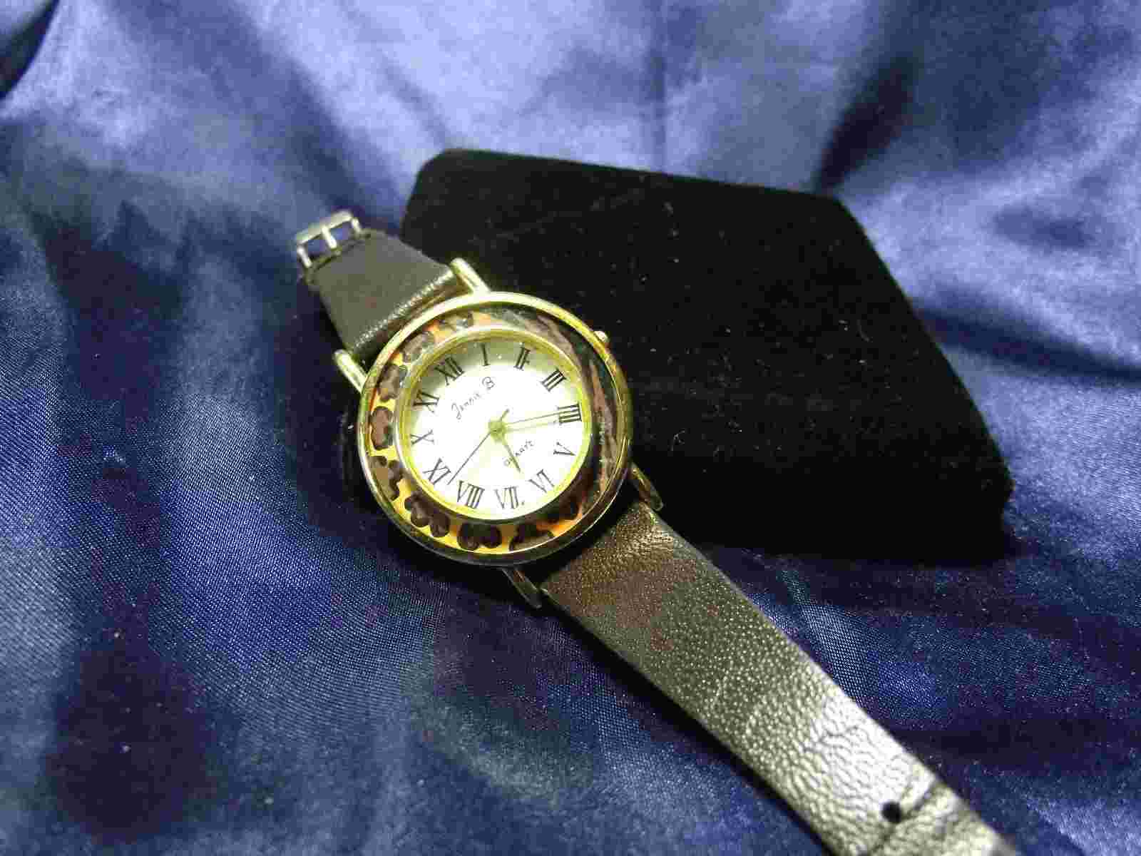 Woman's Jennie B Watch with Genuine Calf Leather Band **Nice** B4-944