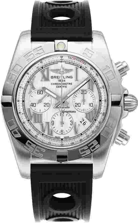 Breitling Chronomat 44  Windrider Chronomat 44 Chronograph Steel Black Rubber