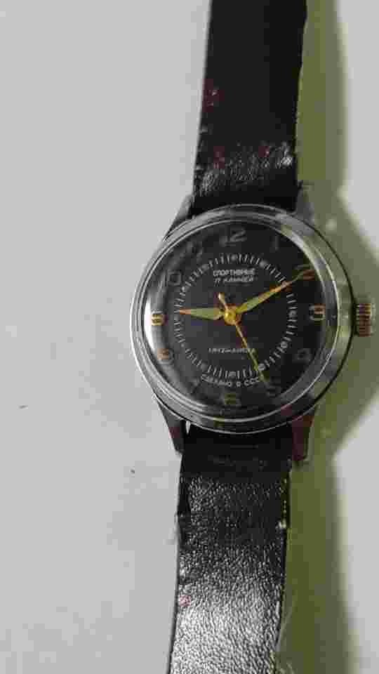 SPORTIVNIE  - rare vintage USSR  vintage watch - SOVIET UNION